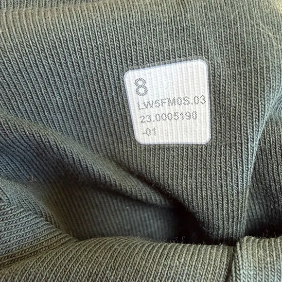 Lululemon Wide Leg Scuba Sweat Pants - 8 - Smoked Spruce - Picture 4 of 9